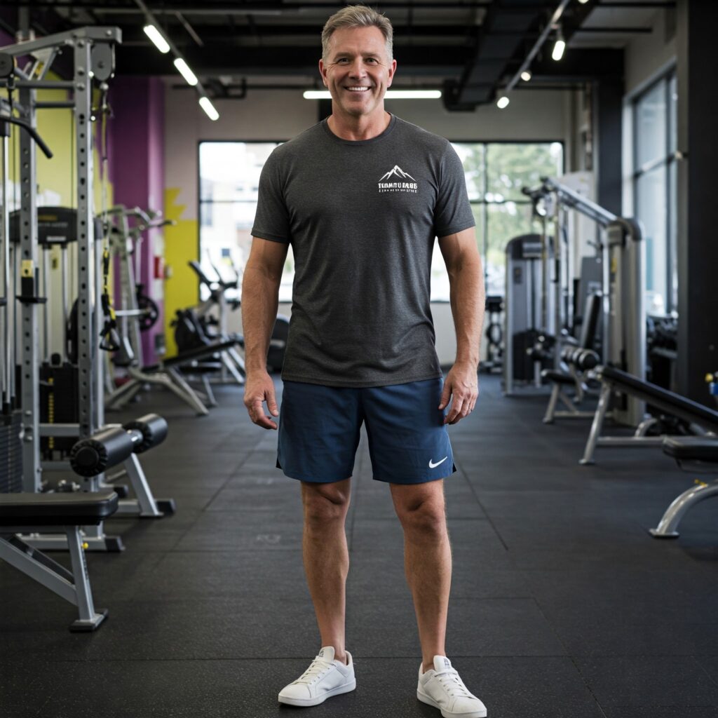 a picture of co-owner mark